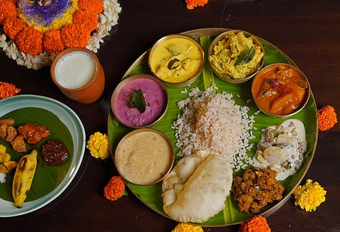 Onam special spread